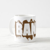 バンジョー コーヒーマグカップ (正面左)