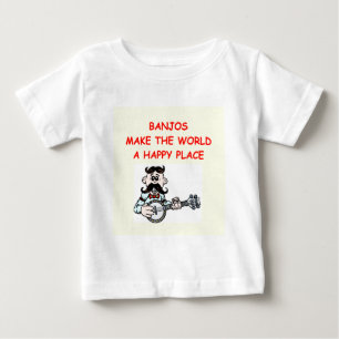 バンジョー ベビーTシャツ