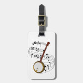 バンジョー ラゲッジタグ (正面縦)