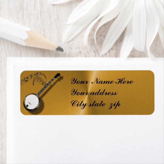 バンジョー –  ラベル (インサイチュ)