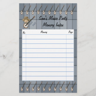 バンジョーPat 便箋