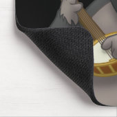 バンジョーStrummin'のゴリラのマウスパッド マウスパッド (コーナー)