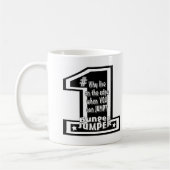 バンジーのチーム コーヒーマグカップ (左)