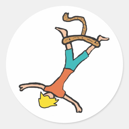 バンジージャンピング ラウンドシール (正面)