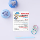 バンジージャンプ広告コース チラシ (シングル)