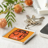 バンジージャンプ結婚の贈り物 キーホルダー (側面)