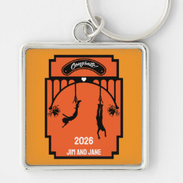 バンジージャンプ結婚の贈り物 キーホルダー