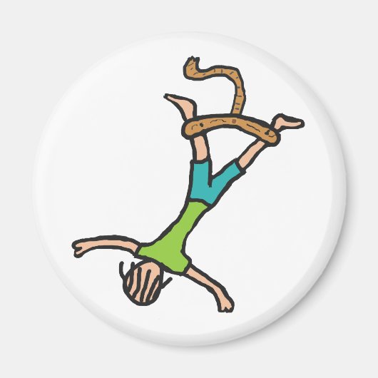 バンジージャンプ マグネット (正面)