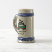 バンスコスキースノーボードリゾートマグ ビールジョッキ (正面左)