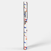 バンスコブルガリアバルカンスキーのスノーボードパターン SAMSUNG GALAXYケース (右側面)