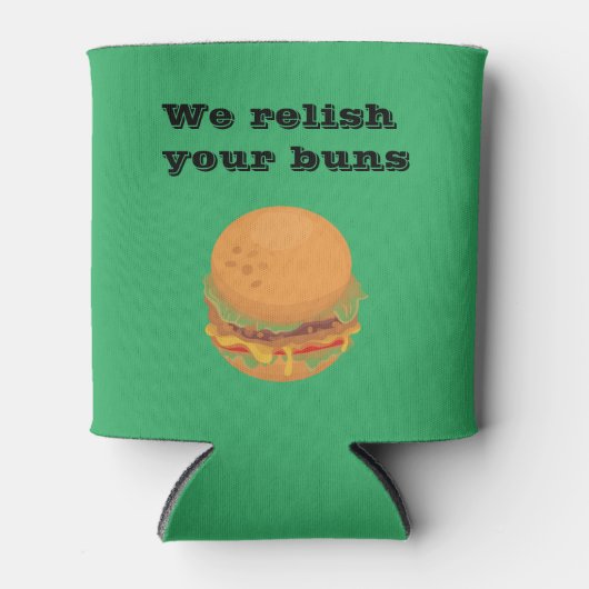 バンスバおもしろいーガーを楽しもう 缶クーラー (正面)