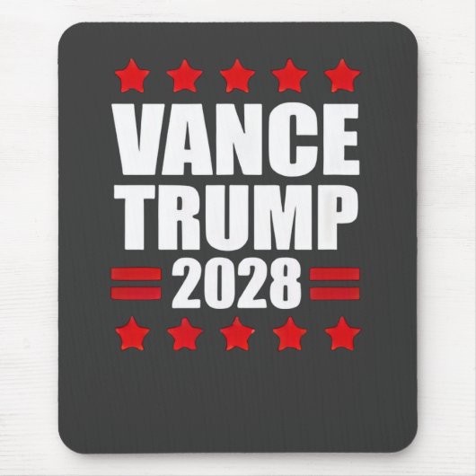 バンス大統領のトランプ選挙2028政治局 マウスパッド (正面)