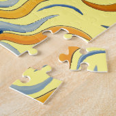 バンズアウトビキニビーチガールサンダー_コーブ ジグソーパズル (側面)