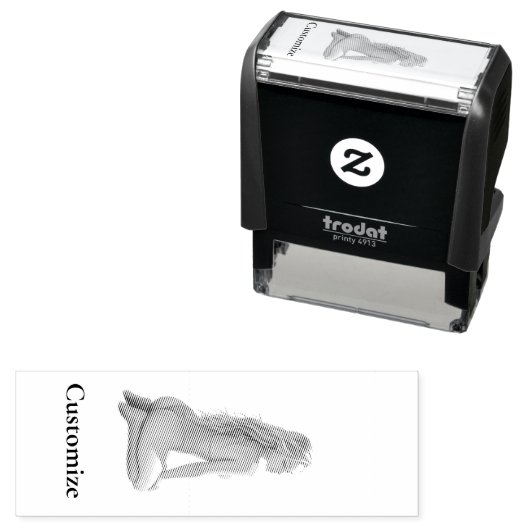 バンズアウトビキニビーチガールサンダー_コーブ セルフインキングスタンプ (インサイチュ)