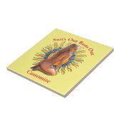 バンズアウトビキニビーチガールサンダー_コーブ タイル (側面)