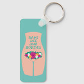 バンズオフ我々の体アクア キーホルダー (裏面)