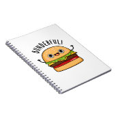 バンズラブル ファニー バーガー バン パン ノートブック (右側)