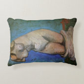 バンセント・ヴァン・ゴッホによる漆喰の彫像の女性の胴体 アクセントクッション (正面)