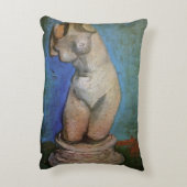 バンセント・ヴァン・ゴッホによる漆喰の彫像の女性の胴体 アクセントクッション (裏面(縦))