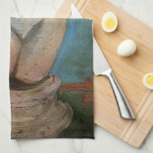 バンセント・ヴァン・ゴッホによる漆喰の彫像の女性の胴体 キッチンタオル (四つ折り)