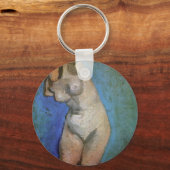バンセント・ヴァン・ゴッホによる漆喰の彫像の女性の胴体 キーホルダー (正面)