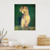 バンセント・ヴァン・ゴッホによる漆喰の彫像の女性の胴体 ポスター (キッチン)