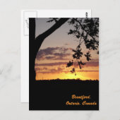 バンタフォード、オンタリオ州、カナダ ポストカード (正面/裏面)