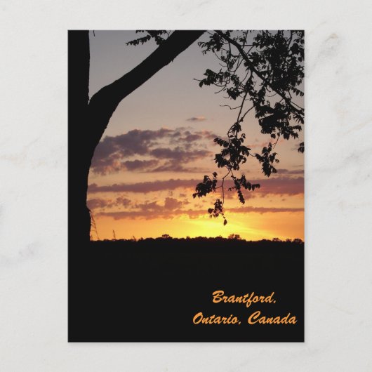 バンタフォード、オンタリオ州、カナダ ポストカード (正面)