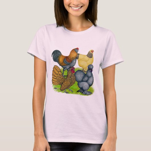 バンタムカルテット Tシャツ (正面)