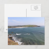 バンタムビーチfrom Bigbury, Devon ポストカード (正面/裏面)