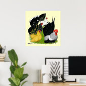 バンタム日本のカルテット ポスター (ホームオフィス)