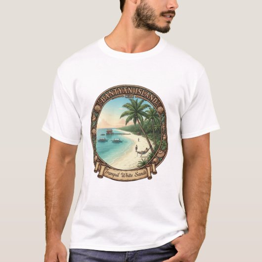バンタヤン島 Tシャツ (正面)