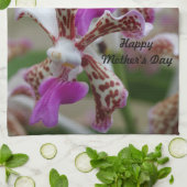 バンダオーキッド キッチンタオル (折り畳み)