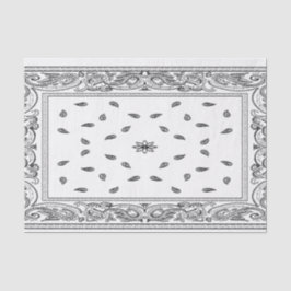 バンダナのティッシュペーパー 薄葉紙