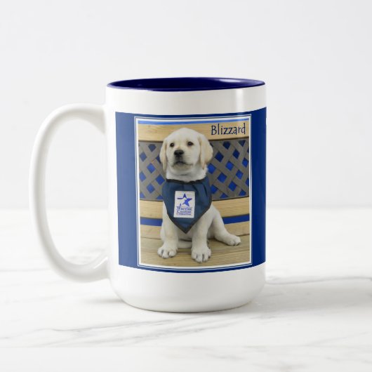 バンダナのブリザードのマグ ツートーンマグカップ (左)