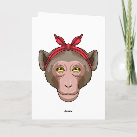 バンダナの猿 カード (裏面)