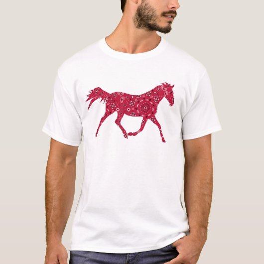 バンダナの馬 Tシャツ (正面)