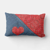 バンダナデニムコンボ クッション (裏面)