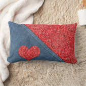 バンダナデニムコンボ クッション (ブランケット)