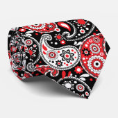 バンダナペイズリーファンシーフォーカントリーウェスタンイベント ネクタイ (ロール)