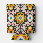 バンダナペイズリー:ヴィンテージシルクスカーフプリント 缶クーラー (裏面)