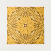 バンダナボホ：ペイズリープリントリバイバル タペストリー (正面(横))