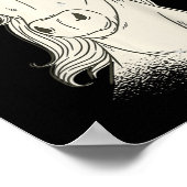 バンダナ付きキッズホース – かわいい乗馬ホー ポスター (角)