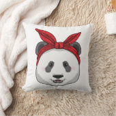 バンダナ付きパンダ クッション (ブランケット)