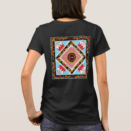 バンダナ デザイン Tシャツ (裏面)