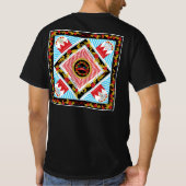 バンダナ デザイン Tシャツ (裏面)