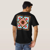 バンダナ デザイン Tシャツ (裏面フル)