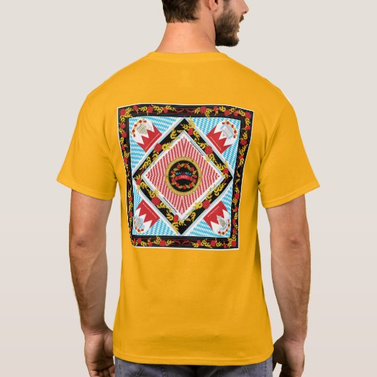 バンダナ デザイン Tシャツ (裏面)