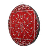 バンダナ・レッド・ダートボード ダーツボード (正面右)