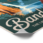 バンダルバンバングラデシュ旅行芸術ヴィンテージ ポスター (角)